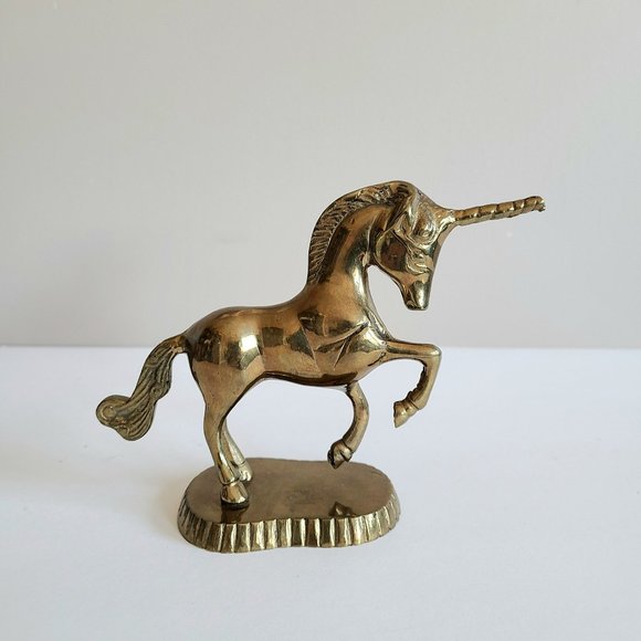 Brass Unicorn figurine. - Picture 1 of 5
